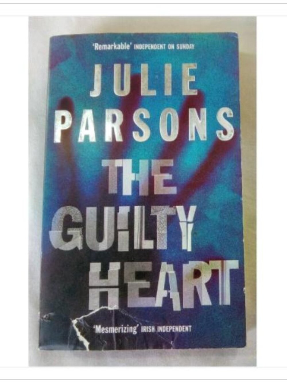 The Guilty Heart Julie Parsons 2004 Paperback Book Vintage Novel Read Classic
